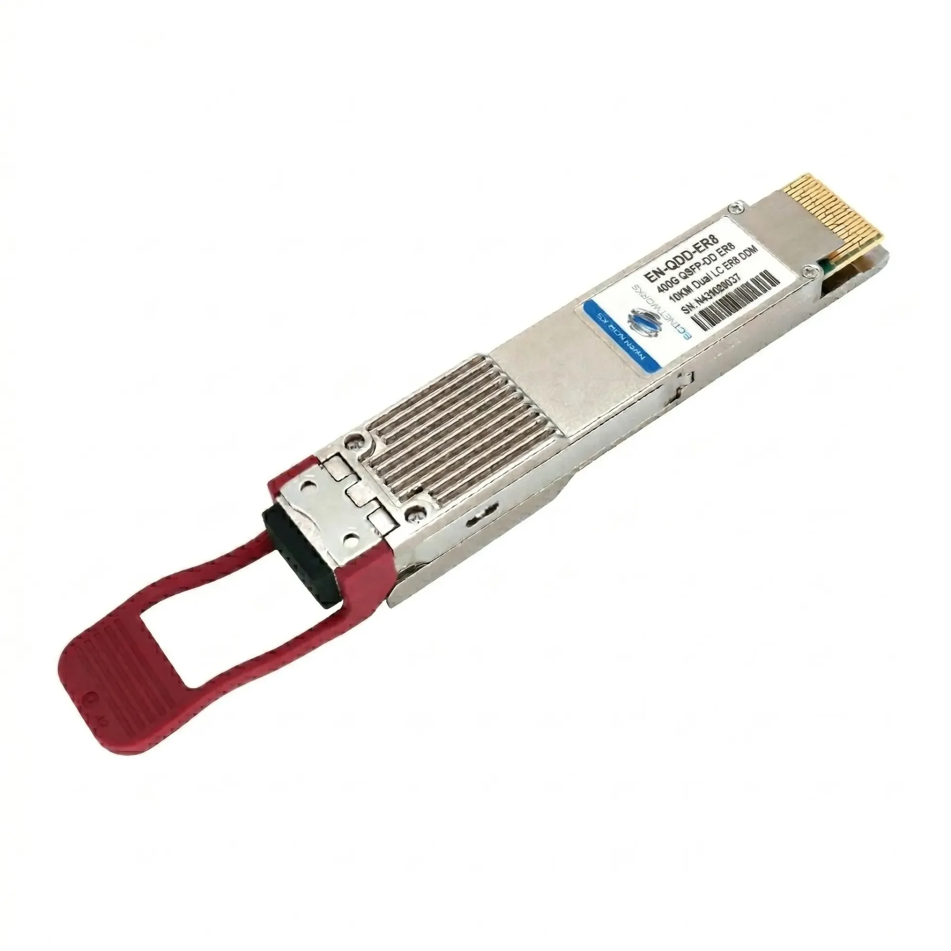 400GBASE-ER8 QSFP-DD xcvr, 40km SMF fiber, LC , MSA