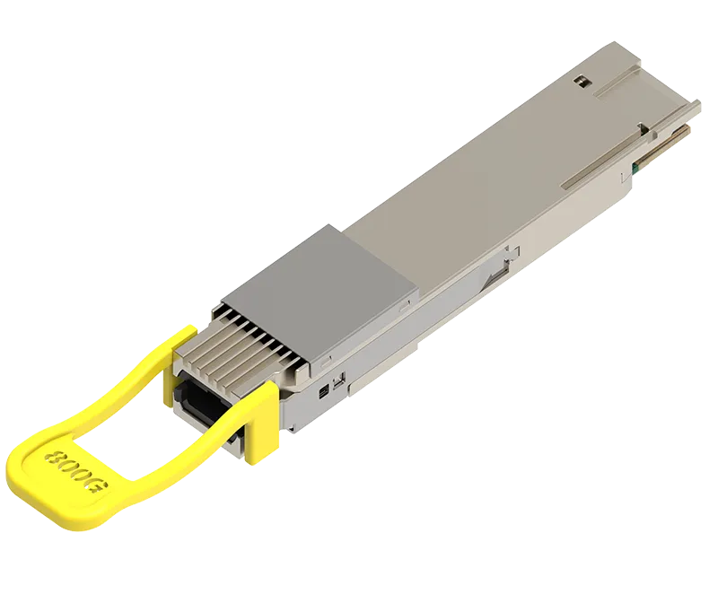 QSFP-DD 800G DR8 (2DR4) transceiver, Dual MPO-12, 1310nm, up to 500m,